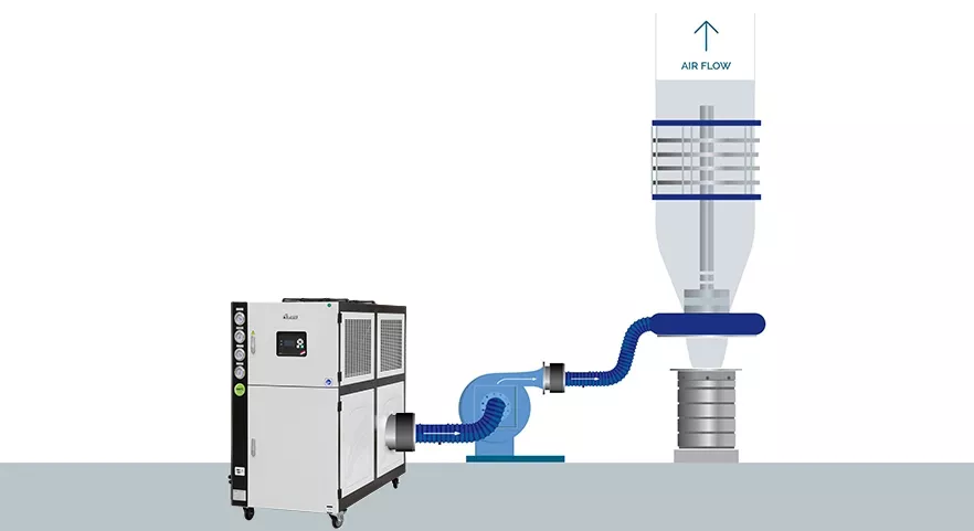 Industrial Air Cooling Chamber